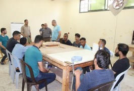 بتمويل من مؤسسة التعاون مركز إرادة ينفذ برنامجاً تدريباً مهنياً لجرحى مسيرات العودة