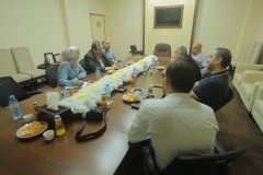 وفد من المكتب الوطني لإعادة اعمار غزة يزور مركز إرادة ويبحث سبل التعاون المشترك